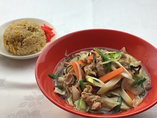 野菜たっぷりタンメン