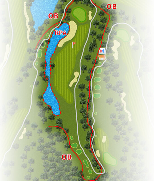 コース詳細 HOLE 16