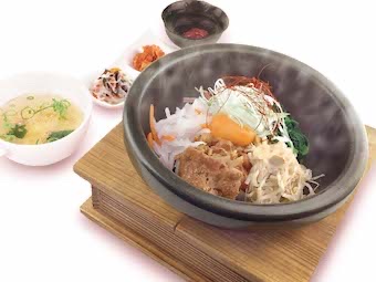 石焼き風ビビンバ